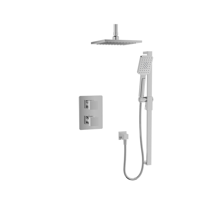 BARiL PRR-4207-05-NS Complete Thermostatic Pressure-Balanced Shower Kit