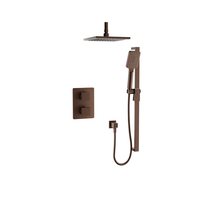 BARiL PRR-4207-05-NS Complete Thermostatic Pressure-Balanced Shower Kit