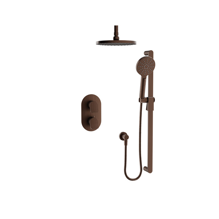 BARiL PRR-4207-46-NS Complete Thermostatic Pressure-Balanced Shower Kit