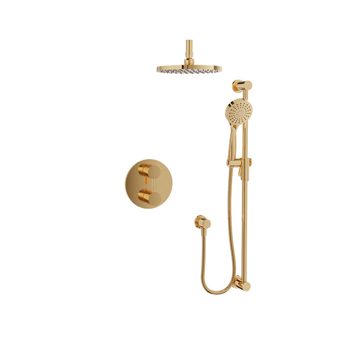BARiL PRR-4208-66-NS Complete Thermostatic Pressure-Balanced Shower Kit