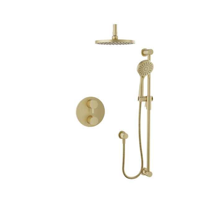 BARiL PRR-4208-66-NS Complete Thermostatic Pressure-Balanced Shower Kit