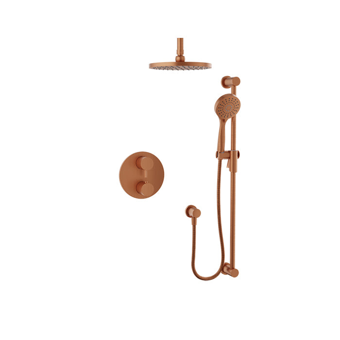 BARiL PRR-4208-66-NS Complete Thermostatic Pressure-Balanced Shower Kit