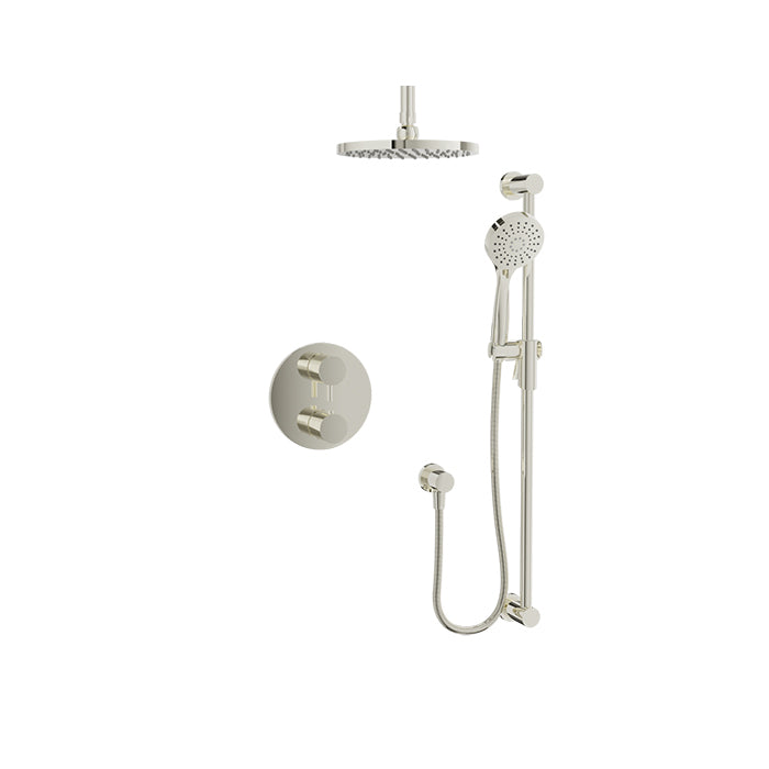 BARiL PRR-4208-66-NS Complete Thermostatic Pressure-Balanced Shower Kit