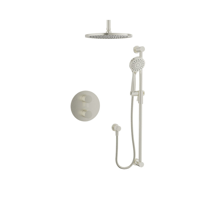 BARiL PRR-4209-66-NS Complete Thermostatic Pressure-Balanced Shower Kit