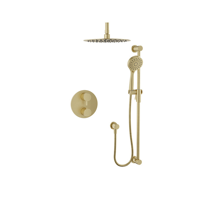 BARiL PRR-4217-66-NS Complete Thermostatic Pressure-Balanced Shower Kit