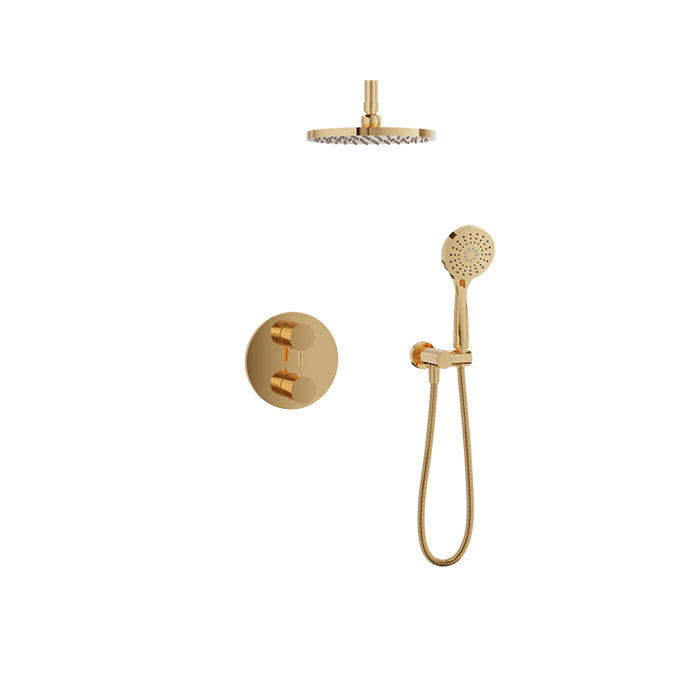 BARiL PRR-4298-66-NS Complete Thermostatic Pressure-Balanced Shower Kit
