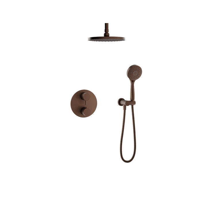 BARiL PRR-4298-66-NS Complete Thermostatic Pressure-Balanced Shower Kit