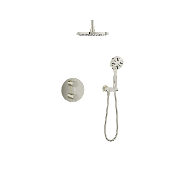 BARiL PRR-4298-66-NS Complete Thermostatic Pressure-Balanced Shower Kit