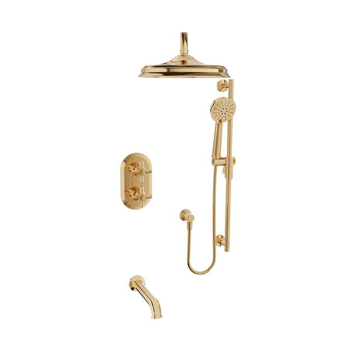 BARiL PRR-4303-20-NS Complete Thermostatic Pressure-Balanced Shower Kit