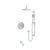 BARiL PRR-4303-66-NS Complete Thermostatic Pressure-Balanced Shower Kit - Parent