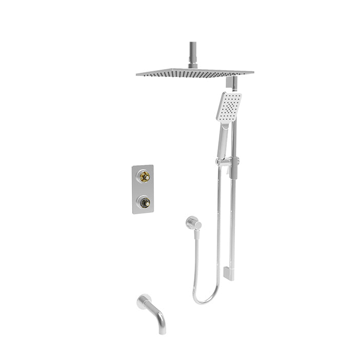 BARiL PRR-4304-80 Complete Thermostatic Pressure-Balanced Shower Kit