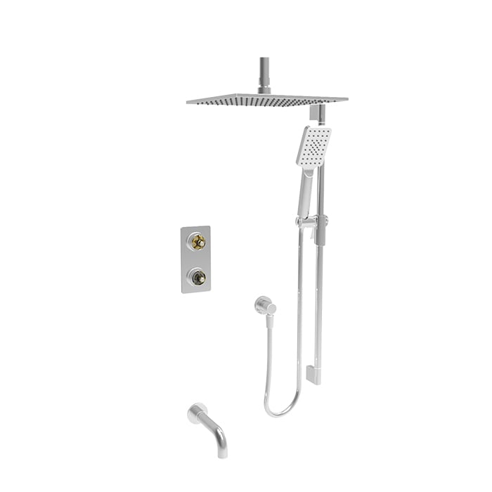 BARiL PRR-4304-80 Complete Thermostatic Pressure-Balanced Shower Kit