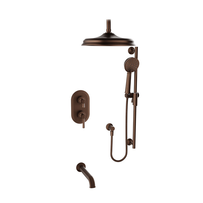 BARiL PRR-4305-20-NS Complete Thermostatic Pressure-Balanced Shower Kit