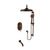 BARiL PRR-4305-20 Complete Thermostatic Pressure-Balanced Shower Kit