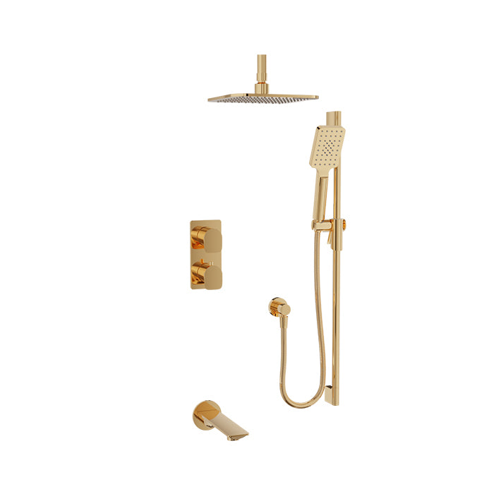 BARiL PRR-4306-04-NS Complete Thermostatic Pressure-Balanced Shower Kit