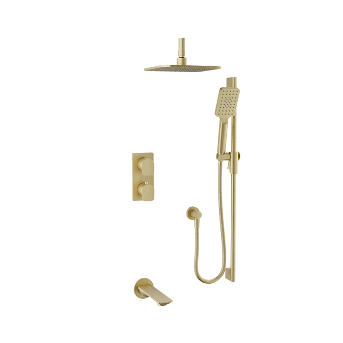 BARiL PRR-4306-04 Complete Thermostatic Pressure-Balanced Shower Kit