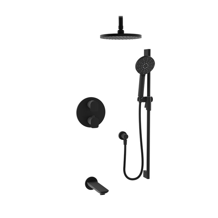 BARiL PRR-4307-45-NS Complete Thermostatic Pressure-Balanced Shower Kit