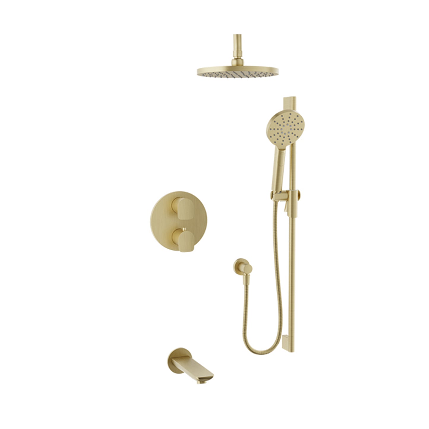 BARiL PRR-4307-45 Complete Thermostatic Pressure-Balanced Shower Kit
