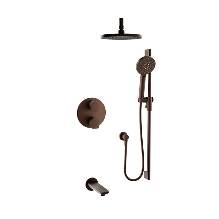 BARiL PRR-4307-45-NS Complete Thermostatic Pressure-Balanced Shower Kit