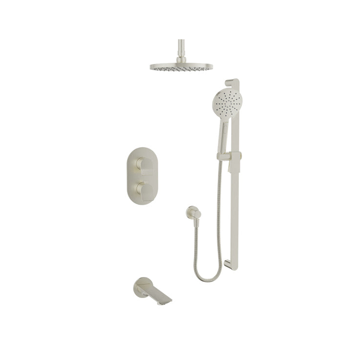 BARiL PRR-4307-46-NS Complete Thermostatic Pressure-Balanced Shower Kit