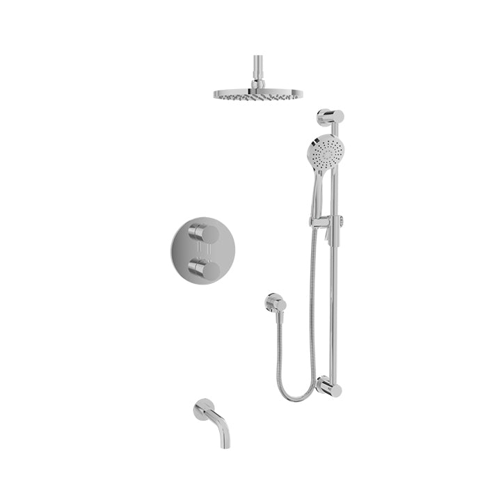BARiL PRR-4308-66 Complete Thermostatic Pressure-Balanced Shower Kit