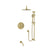BARiL PRR-4308-66-NS Complete Thermostatic Pressure-Balanced Shower Kit