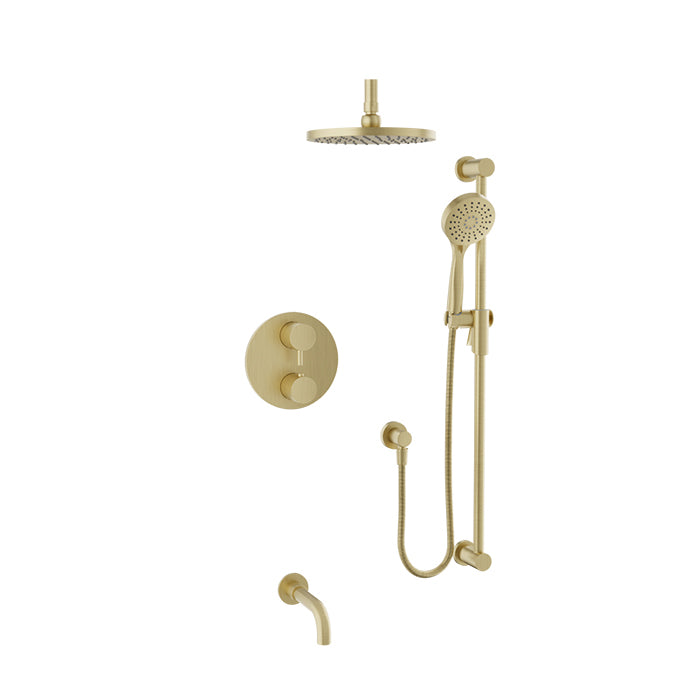BARiL PRR-4308-66 Complete Thermostatic Pressure-Balanced Shower Kit