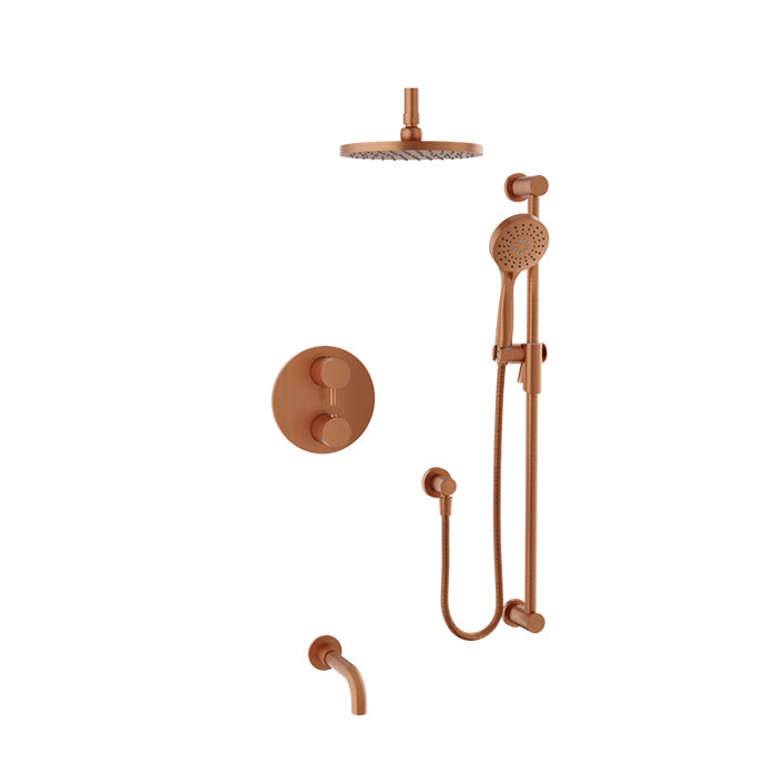 BARiL PRR-4308-66-NS Complete Thermostatic Pressure-Balanced Shower Kit