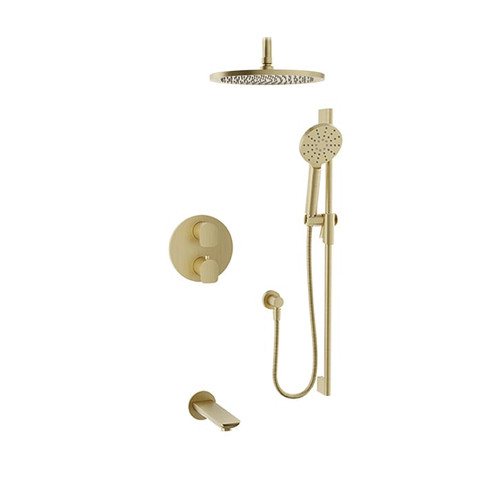 BARiL PRR-4309-45-NS Complete Thermostatic Pressure-Balanced Shower Kit