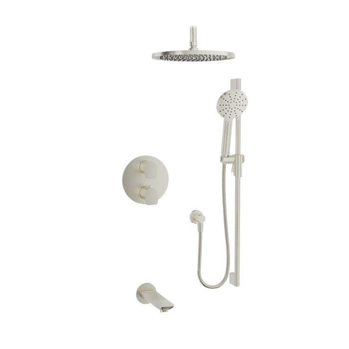BARiL PRR-4309-45-NS Complete Thermostatic Pressure-Balanced Shower Kit