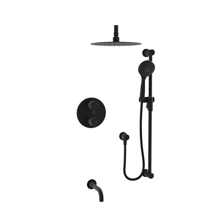 BARiL PRR-4317-66-NS Complete Thermostatic Pressure-Balanced Shower Kit