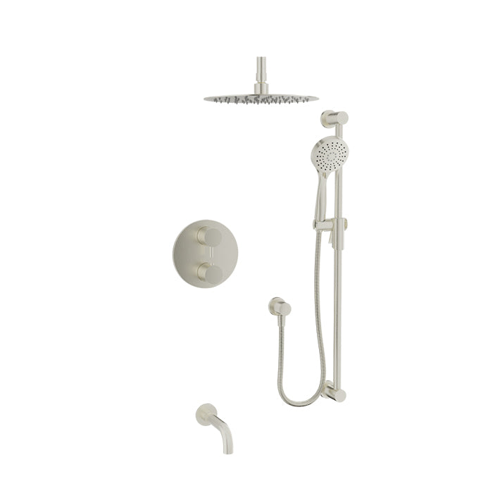 BARiL PRR-4317-66-NS Complete Thermostatic Pressure-Balanced Shower Kit