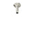 BARiL RAC-0318-20 3" Ceiling Mounted Shower Arm