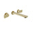 BARiL T04-8041-00L-050 Trim Only For Two Handles Wall-Mounted Lavatory Faucet