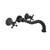 BARiL T16-8041-00L-100 Trim Only For Two Handles Wall-Mounted Lavatory Faucet