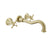 BARiL T16-8041-00L-050 Trim Only For Two Handles Wall-Mounted Lavatory Faucet