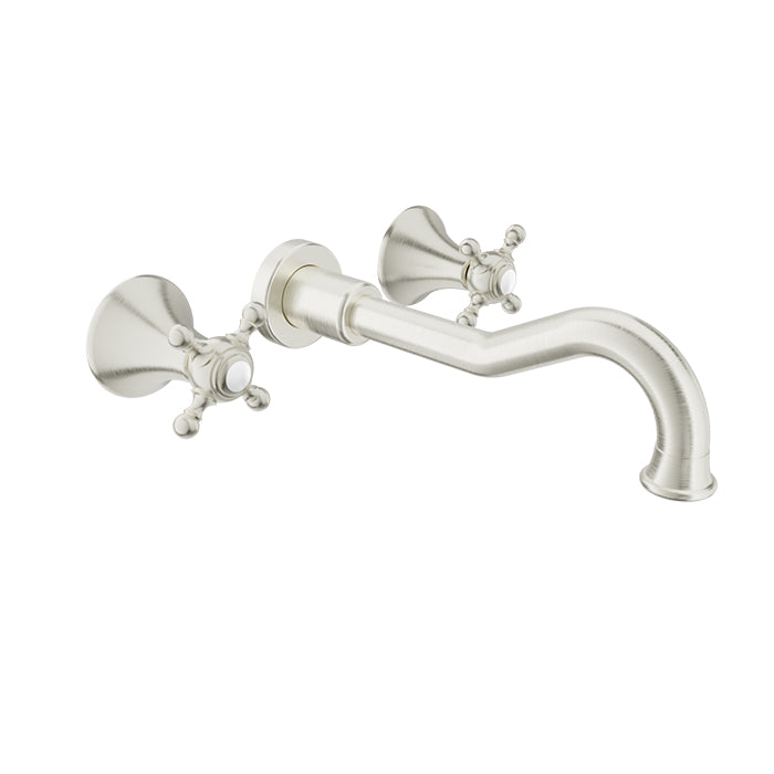 BARiL T16-8041-00L-050 Trim Only For Two Handles Wall-Mounted Lavatory Faucet