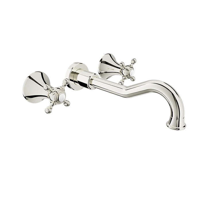 BARiL T16-8041-00L-100 Trim Only For Two Handles Wall-Mounted Lavatory Faucet