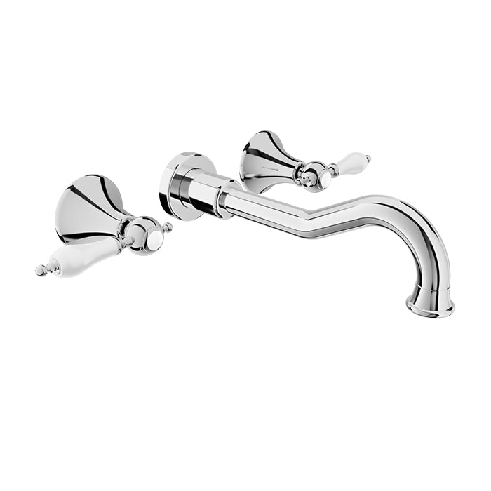 BARiL T18-8041-00L-050 Trim Only For Two Handles Wall-Mounted Lavatory Faucet