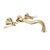 BARiL T18-8041-00L-100 Trim Only For Two Handles Wall-Mounted Lavatory Faucet