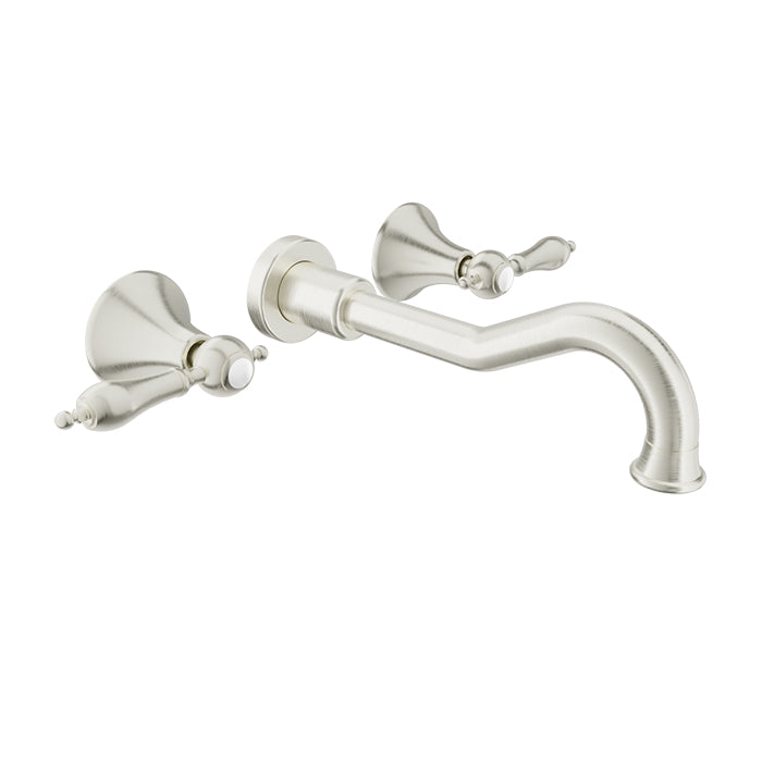 BARiL T18-8041-00L-100 Trim Only For Two Handles Wall-Mounted Lavatory Faucet