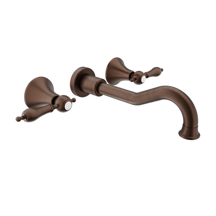 BARiL T18-8041-00L-100 Trim Only For Two Handles Wall-Mounted Lavatory Faucet