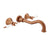 BARiL T18-8041-00L-100 Trim Only For Two Handles Wall-Mounted Lavatory Faucet