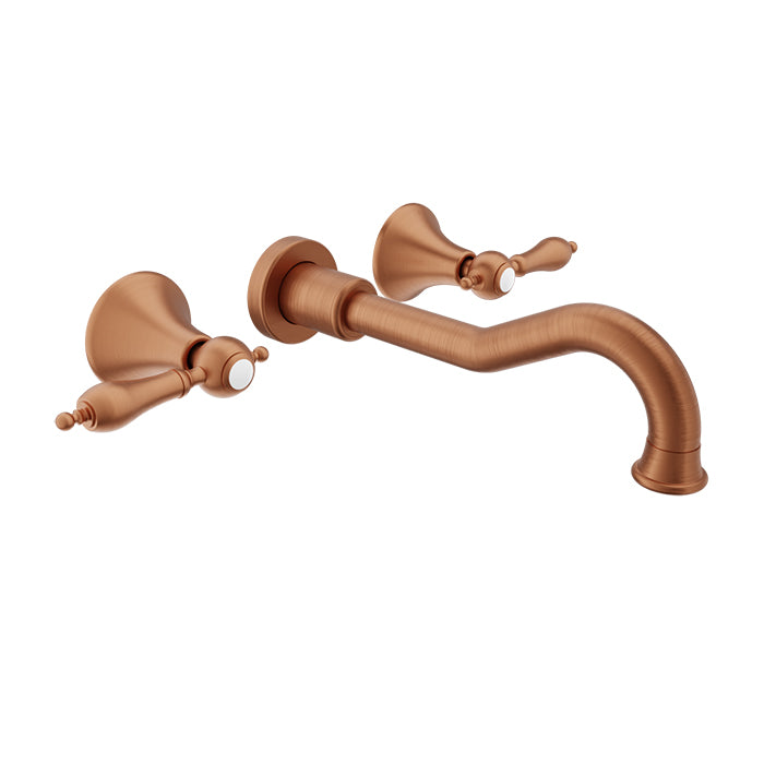BARiL T18-8041-00L-100 Trim Only For Two Handles Wall-Mounted Lavatory Faucet