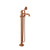 BARiL T20-1114-00 Trim Only For Floor-Mounted Tub Filler With Hand Shower