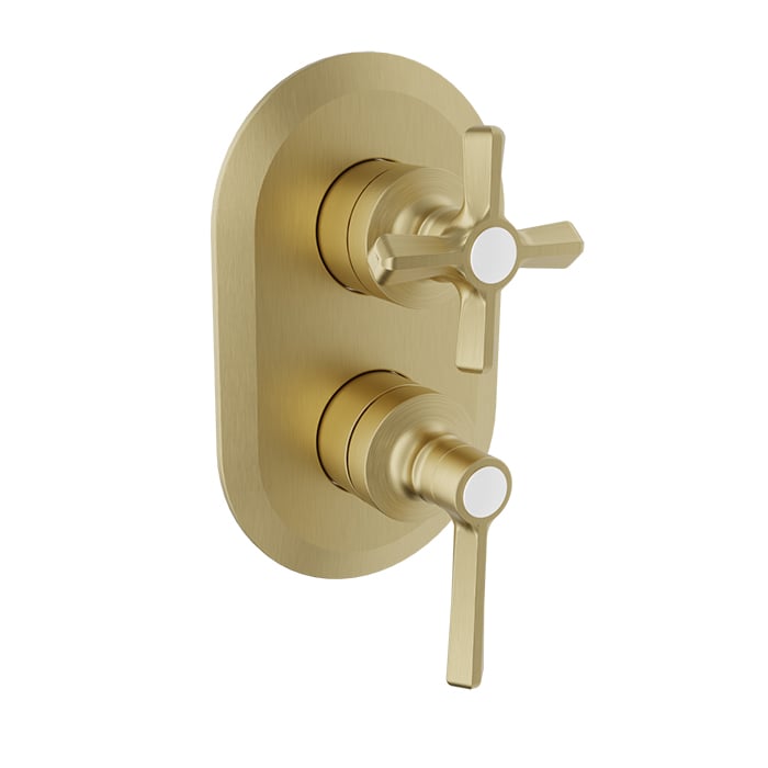 BARiL T20-9182-00 Trim Only For Pressure Balanced Shower Control Valve With 2-Way Diverter