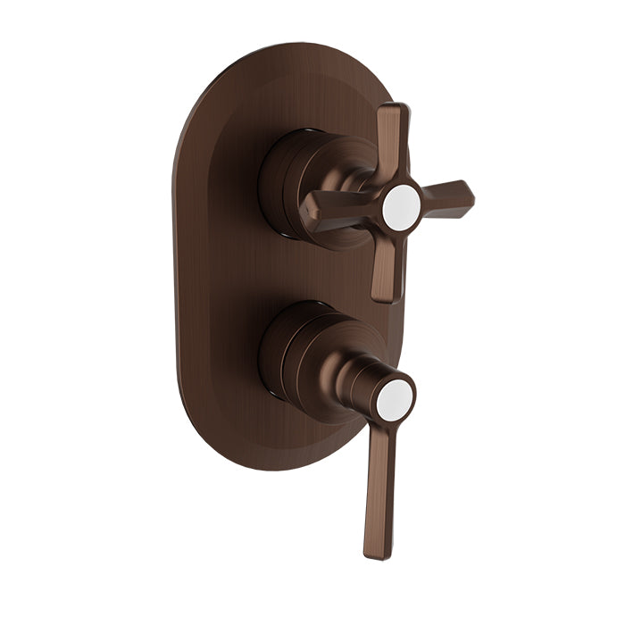 BARiL T20-9182-00 Trim Only For Pressure Balanced Shower Control Valve With 2-Way Diverter