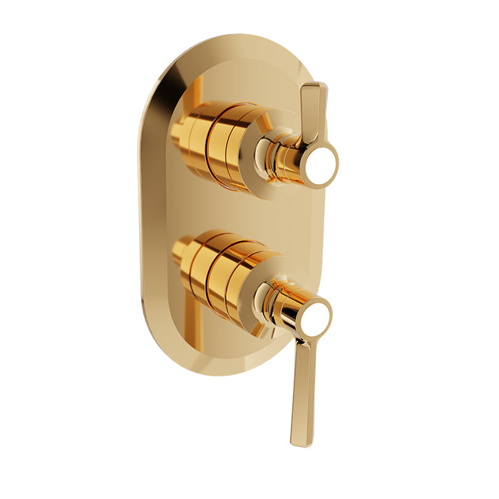 BARiL T20-9194-00 Trim Only For Pressure Balanced Shower Control Valve With 3-Way Diverter