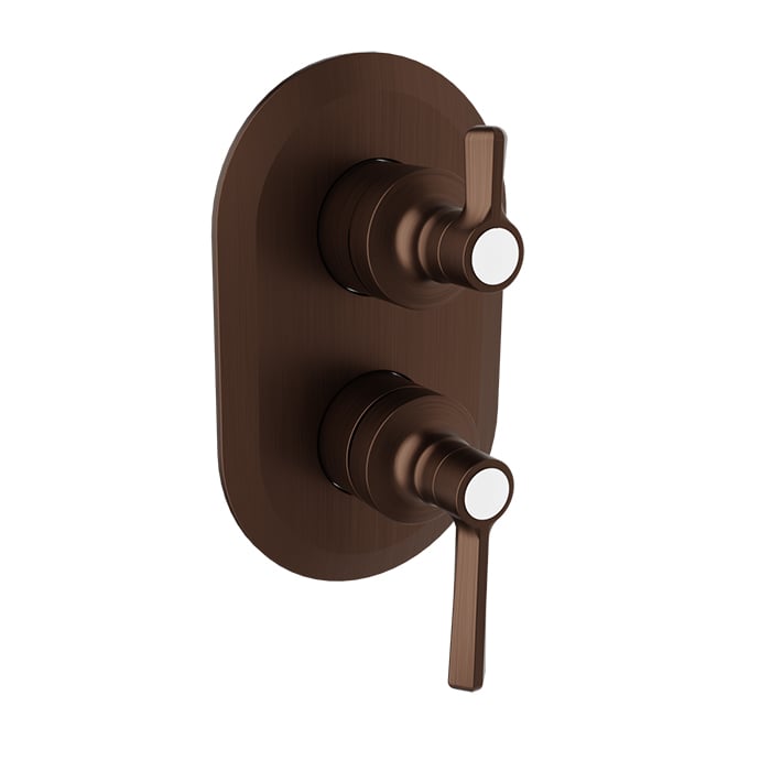 BARiL T20-9194-00 Trim Only For Pressure Balanced Shower Control Valve With 3-Way Diverter