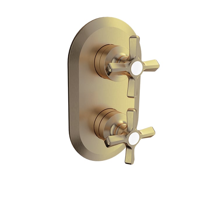 BARiL T20-9532-01 Trim Only For Thermostatic Pressure-Balanced Shower Control Valve With 3-Way Diverter